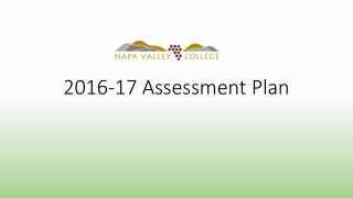 2016-17 Assessment Plan