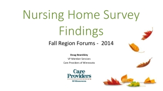 Fall Region Forums - 2014