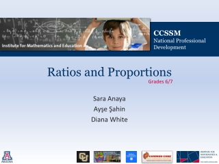 Ratios and Proportions