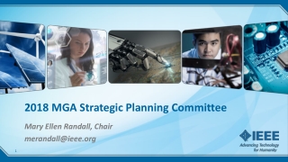 2018 MGA Strategic Planning Committee