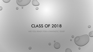 Class of 2018