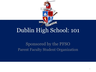 Dublin High School: 101