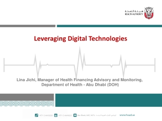 Leveraging Digital Technologies