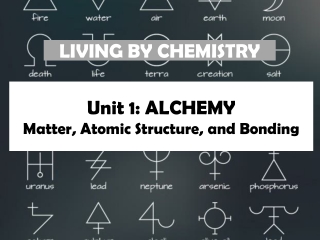 LIVING BY CHEMISTRY