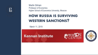 How Russia is Surviving Western Sanctions ?