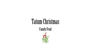 Tatum Christmas