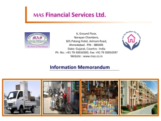 MAS Financial Services Ltd.