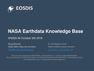 NASA Earthdata Knowledge Base