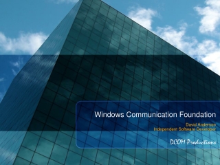 Windows Communication Foundation