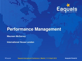 Performance Management