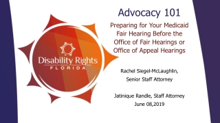 Advocacy 101