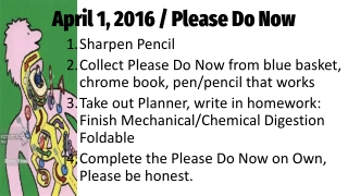 April 1, 2016 / Please Do Now