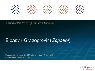 Elbasvir-Grazoprevir ( Zepatier )