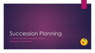 Succession Planning