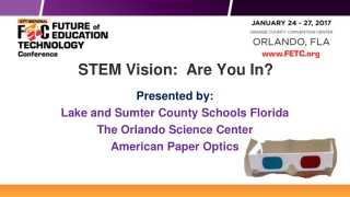 STEM Vision: Are You In?