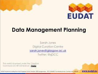 Data Management Planning