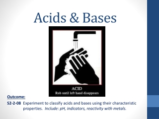 Acids &amp; Bases