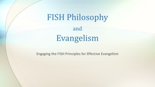 FISH Philosophy and Evangelism