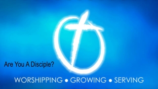 Are You A Disciple?