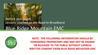 Blue Ridge Mountain EMC