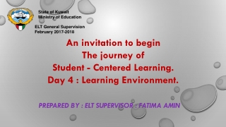 Prepared by : ELT Supervisor : Fatima Amin