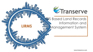 GIS Based Land Records Information and Management System