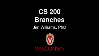 CS 200 Branches