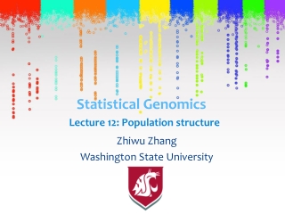 Statistical Genomics