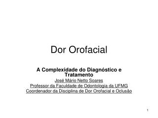 Dor Orofacial