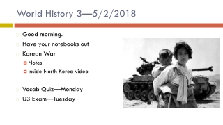 World History 3—5/2/2018