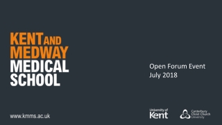 Open Forum Event July 2018