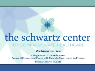 Webinar Series