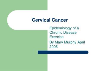 Cervical Cancer