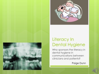 Literacy In Dental Hygiene