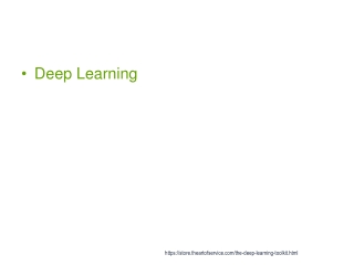 Deep Learning