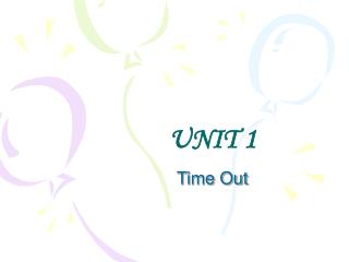 UNIT 1