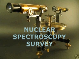 Spectroscopy