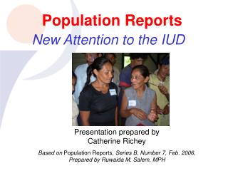 Population Reports