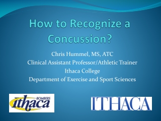 How to Recognize a Concussion?