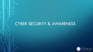 Cyber Security &amp; awareness