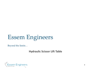 Essem Engineers Beyond the limits…