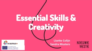 Essential Skills &amp; Creativity