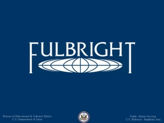 Bureau of Educational &amp; Cultural Affairs U.S. Department of State