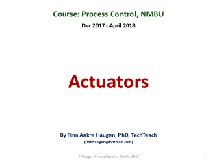 Actuators