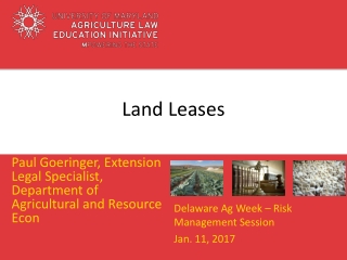 Land Leases