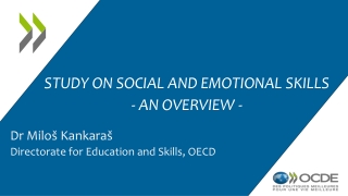 STUDY ON SOCIAL AND EMOTIONAL SKILLS - an OVERVIEW -