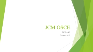 JCM OSCE