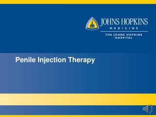 Penile Injection Therapy