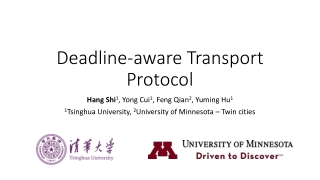 Deadline-aware Transport Protocol