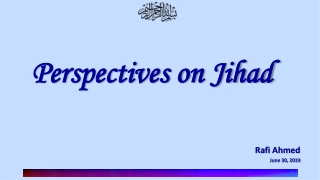 Perspectives on Jihad